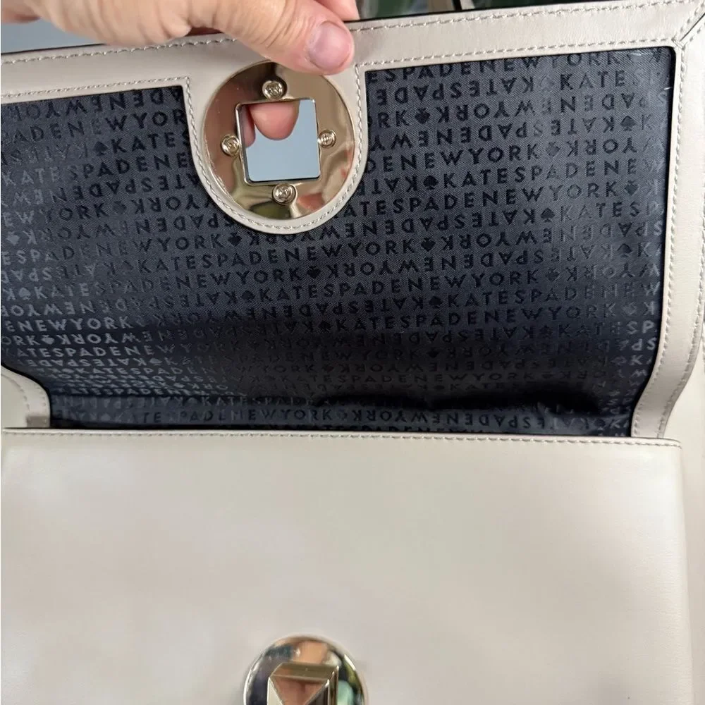 Kate Spade Varick Collection Austin Taupe Purse